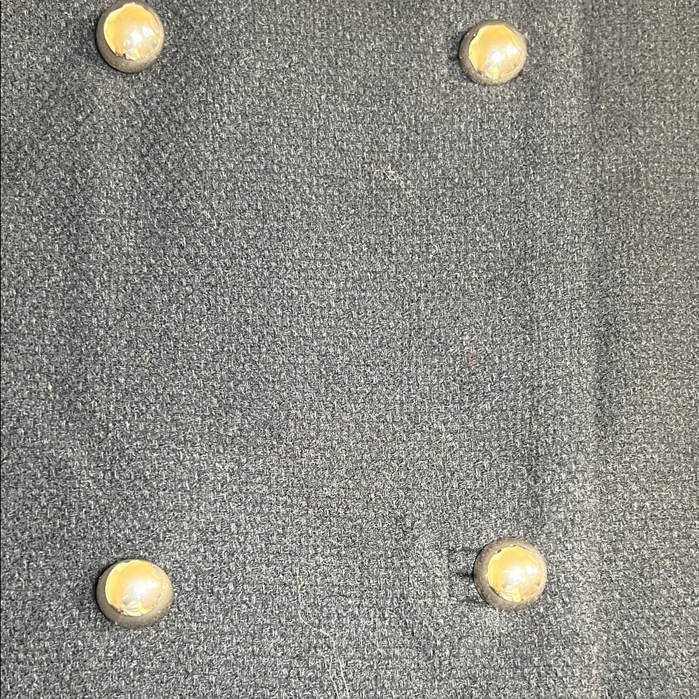 Mango pea coat wool blend Black Double-Breasted size M - Picture 9 of 14